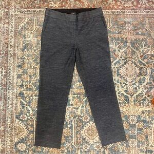 Ann Taylor Loft Marisa Pant in Navy Blue/Charcoal Tweed #70274